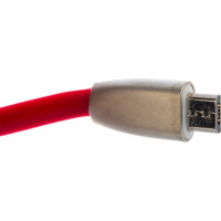 Кабель USB Cablexpert USB 2.0 AM/microB, серия Gold, длина 1м, блистер, красный CC-G-mUSB01R-1M
