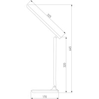 Настольный светодиодный светильник Elektrostandard Brava TL90530, бежевый a047275
