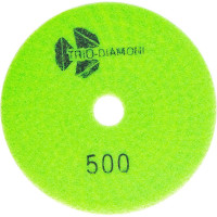 Алмазный гибкий шлифовальный круг TRIO-DIAMOND "Черепашка" 125 мм № 500 350500