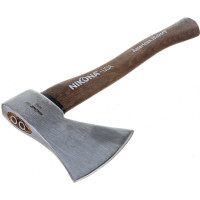 Топор c деревянной Hickory ручкой NIKONA 38см, с чехлом, 800гр 65-671