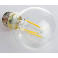 Светодиодная лампа General Lighting Systems Филамент прозрачный E27 13Вт 1165Лм 4500К Нейтральный белый свет Груша GLDEN-A60S-13-230-E27-4500 646000