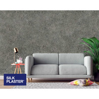 Жидкие обои Absolute Темно-серый 1.375 кг Silkplaster A253