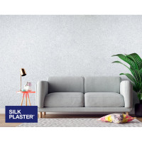 Жидкие обои Absolute Светло-серый 868 гр Silkplaster A151