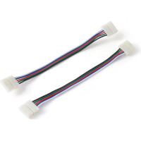 Комплект коннекторов Apeyron для RGBW светодиодной ленты 12, c AWG22+GRBW кабелем 09-74