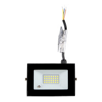 Светодиодный прожектор с микроволновым датчиком General Lighting Systems 30Вт 1650Лм 6500К Холодный белый свет IP65 Черный GTAB-30-IP65-6500-S 403600