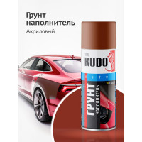 Грунт-наполнитель 1К (красно-коричневый) KUDO KU-2202