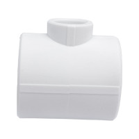 Тройник переходной VALFEX PP-R белый, 50х25х50 мм 10502550 127-0557