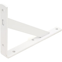 Усиленный кронштейн MFK-TORG модель 9 100х150 20мм белый SB-07 К9-100 150