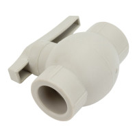 Кран шаровой VALFEX PP-R серый, 25 мм 10144025Г 007-7686