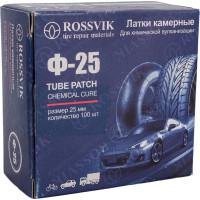 Круглые латки ROSSVIK Ф25 мм, 100 шт. коробка НФ-00000242