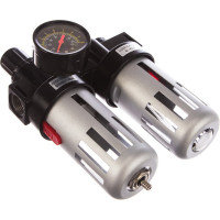 Фильтр-редуктор-лубрикатор 1/2" KraftWell KRW1771.2A12