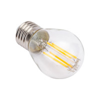 Светодиодная нитевидная лампа Фарлайт прозрачная, шар G45 11Вт 2700К Е27 FAR000128