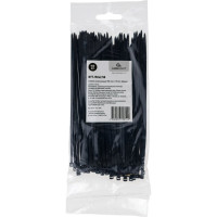 Пластиковые стяжки Cablexpert 150 мм х 2.5 мм чёрные 100шт NYT-150x2.5В
