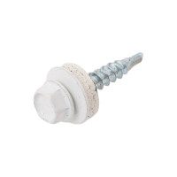 Кровельный саморез SWFS RAL-9003, ZP, 4.8х28 мм, 250 шт. тов-048467