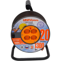 Удлинитель на катушке UNIVersal ВЕМ-250 термо ПВС 3*0,75 20м 9634151 1679