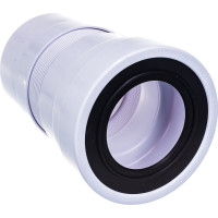 Фановая Труба McAlpine раздвижная, L200-330 мм, гофрированная MRWC-F20P