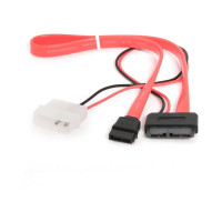 Кабель Cablexpert Combo SATA, molex+SATA/SATA, 15pin+7pin, пакет CC-SATA-C2