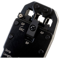 Обжимной инструмент Hyperline HT-2008AR для RJ-45, RJ-12, RJ-11 (8P8C, 6P6C, 4P4C) 35549