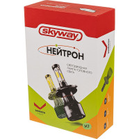 Автолампа-LED аналог ксенона SKYWAY H7X7 12/24V 28W 6000K 4000Lm 1-конт комп. 2 шт. S08701006