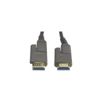 Видео кабель Eagle Cable Profi Micro HDMI 2.0 LWL 18Gbps D>A 10,0 м 3132431010