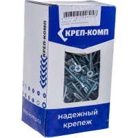 Саморез КРЕП-КОМП белый цинк POZY 4,5х60 300шт бд4560ф