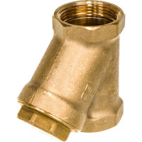 Сетчатый фильтр Giacomini R74A 1 1/4, В, PN, бар-16, латунь R74AY106