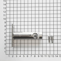 Дверная задвижка DOORLOCK DL160/8/60 SN матовый никель, бэксет 60мм, шпиндель 8x8мм 75332