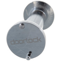 Глазок DOORLOCK DL VA16/50-85mm/180 CP полированный хром 74207