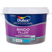 Финишная колеруемая безусадочная шпаклевка DULUX BINDO FILLER под покраску и обои 5 кг 5319758