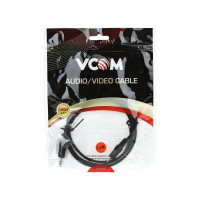 Соединительный кабель VCOM 3.5 Jack /M/ - 3.5 Jack /M/, стерео, аудио, 1.2м VAV7175-1.2M