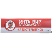 Клей от грызунов и насекомых Инта Вир в тубе 135г Сз0200ИНТ08