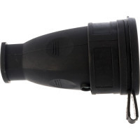 Переносная розетка SVET РА 16-005 УХЛ3, каучук, с крышкой SV0303-0005