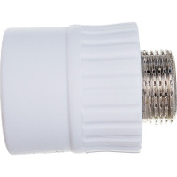 Комбинированная муфта VALFEX PP-R белая, 32х3/4 дюйма НР 10130132 127-0242