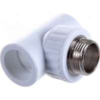 Комбинированный тройник VALFEX PP-R белый, 32х1 дюйма НР 10128032 127-0528