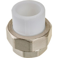 Комбинированная муфта VALFEX PP-R белая, разъем 20х3/4 дюйма ВР 10155120 127-0209