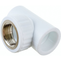 Комбинированный тройник VALFEX PP-R белый, 32х1 дюйма ВР 10127032 127-0520
