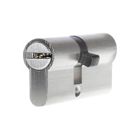 Цилиндр DOORLOCK V 2300AB N серия Variant, никелированный, 35x45 мм, 5 перф.ключей 79062