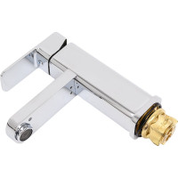 Смеситель для раковины G-lauf с монолитным изливом, хром NEB1-A123