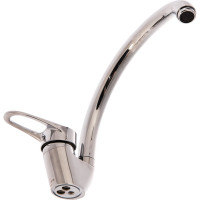 Смеситель для кухни Solone с поворотным изливом, хром LOP4-A043