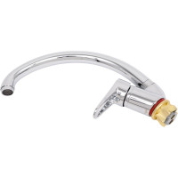 Смеситель для кухни G-lauf с высоким поворотным изливом, хром NUD4-A045