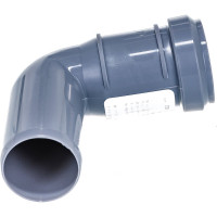 Канализационный отвод RTP 32 мм, 87 градусов, серый 36399