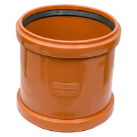 Надвижная ремонтная муфта наружной канализации RTP 160 мм 36698