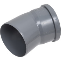 Канализационный отвод RTP 110 мм, 30 градусов, серый 36677