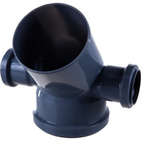 Универсальный отвод RTP 110х50, 45 градусов, левый+правый 36685