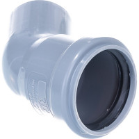 Канализационный отвод RTP 50 мм, 45 градусов, серый 36668