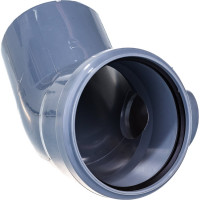 Универсальный отвод RTP 110х50, 45 градусов, левый 36686