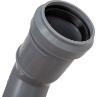 Канализационный отвод RTP 32 мм, 45 градусов, серый 36391