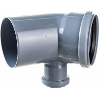 Универсальный отвод RTP 110х50, 45 градусов, правый 36684