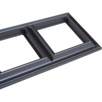 4-ая рамка JUNG EcoProfi DECO Антрацит EPD484AN