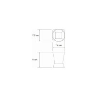 Стакан для зубных щеток WasserKRAFT Amper K-5428